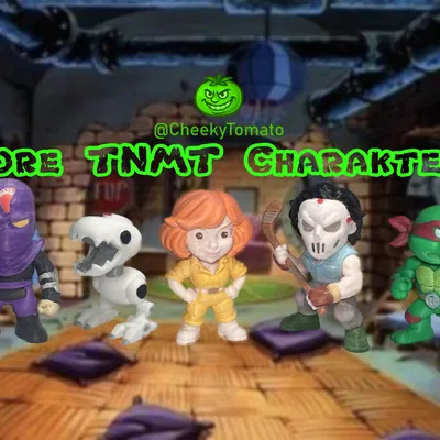 Leonardo - Mô hình để bàn TMNT 1987 DeskBuddy