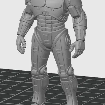 Mô hình 3D Robocop