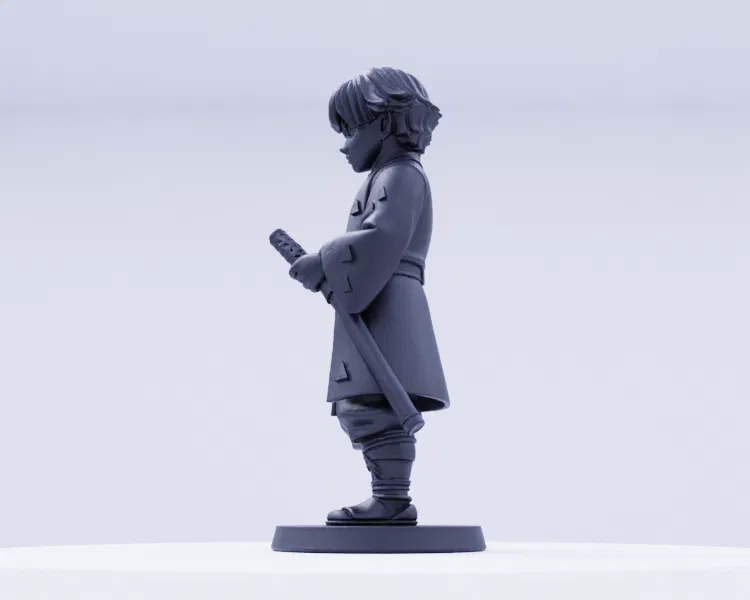 Zenitsu Agatsuma - Mô hình Tư thế Đứng Quyết Tâm - Image 2