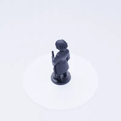 Zenitsu Agatsuma - Mô hình Tư thế Đứng Quyết Tâm