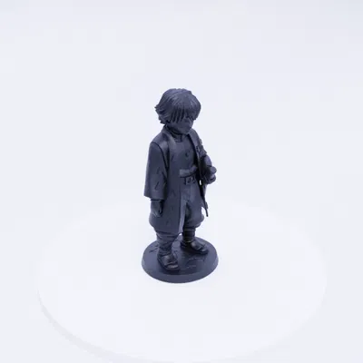 Zenitsu Agatsuma - Mô hình Tư thế Đứng Quyết Tâm