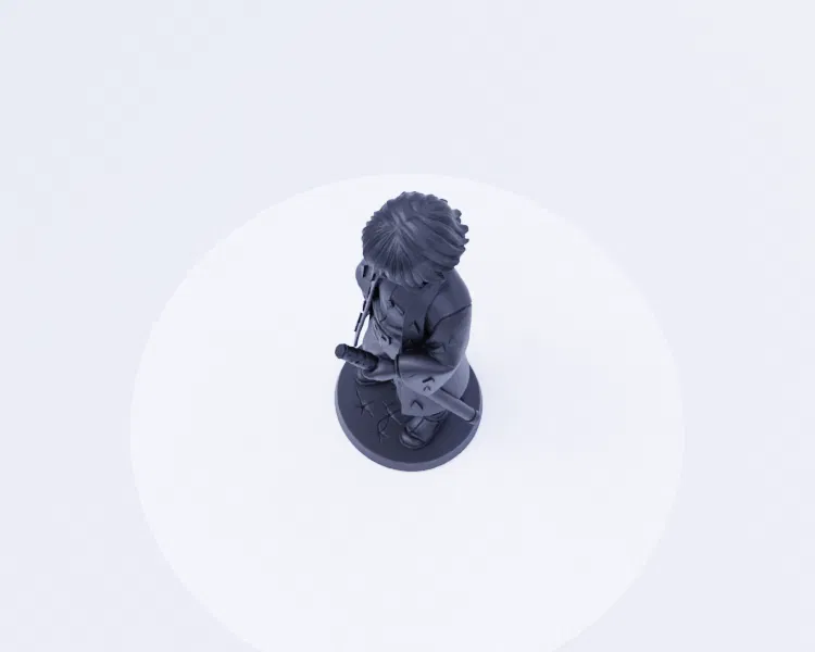 Zenitsu Agatsuma - Mô hình Tư thế Đứng Quyết Tâm - Image 5