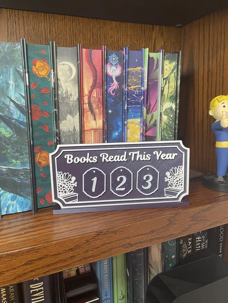 Bộ Đếm Số Sách Đọc Trong Năm - Image 2