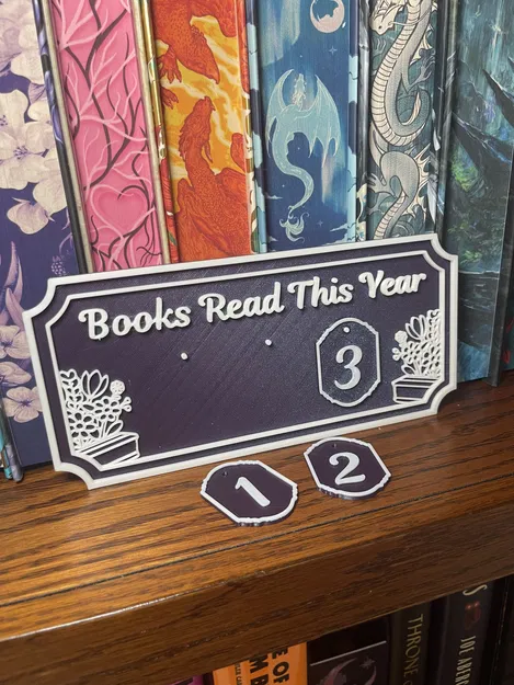 Bộ Đếm Số Sách Đọc Trong Năm - Image 4