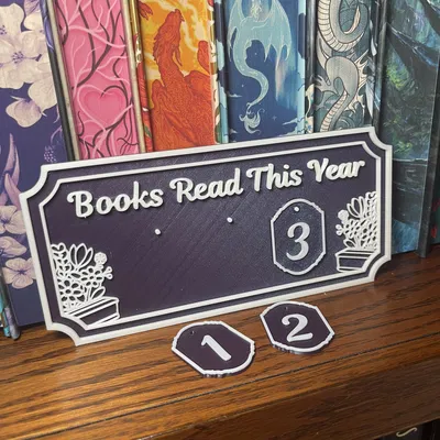 Bộ Đếm Số Sách Đọc Trong Năm