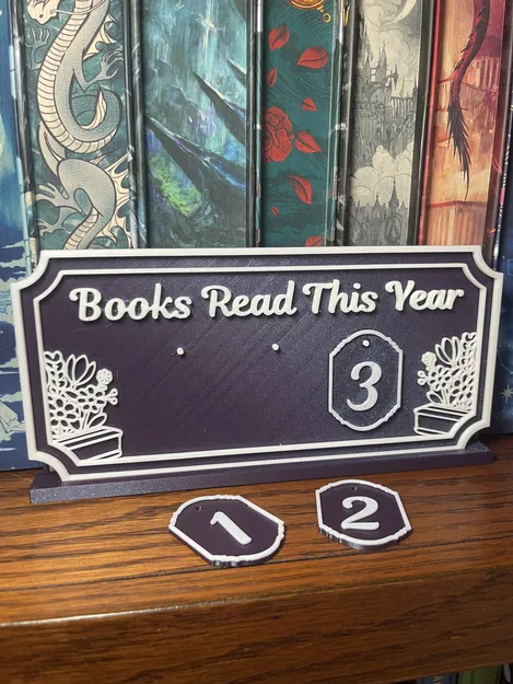 Bộ Đếm Số Sách Đọc Trong Năm - Image 5