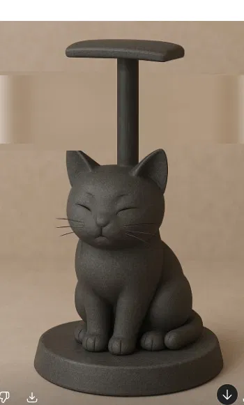 Chân Đế Tai Nghe Hình Mèo Mơ Màng - Image 2