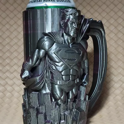 Chai/Lon Đựng Nước Giải Khát Kiểu Superman