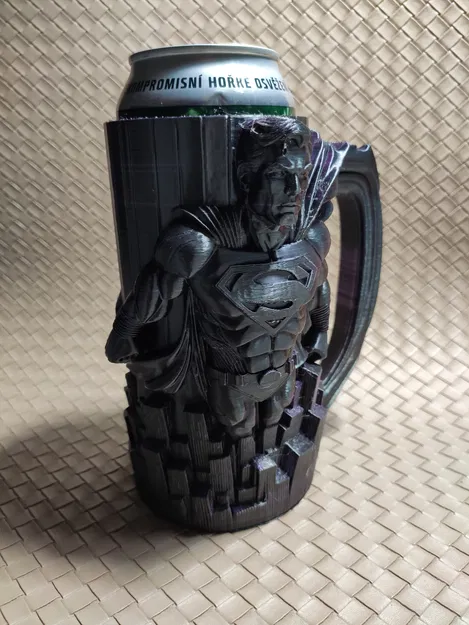 Chai/Lon Đựng Nước Giải Khát Kiểu Superman - Image 4