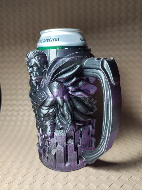 Chai/Lon Đựng Nước Giải Khát Kiểu Superman - Image 6