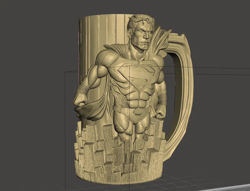 Chai/Lon Đựng Nước Giải Khát Kiểu Superman - Image 7