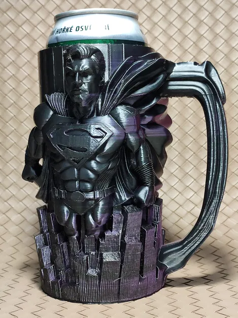 Chai/Lon Đựng Nước Giải Khát Kiểu Superman - Image 11