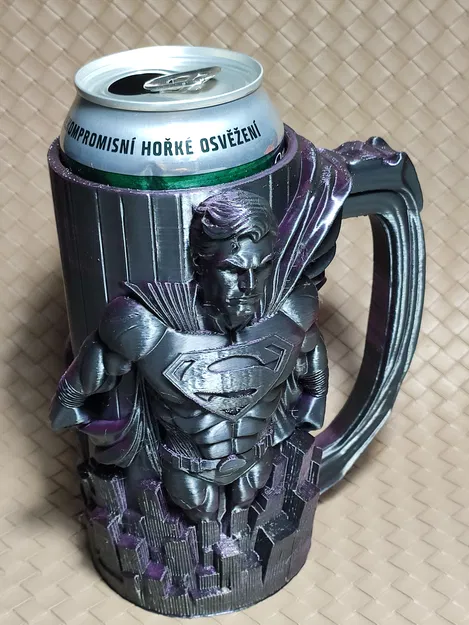 Chai/Lon Đựng Nước Giải Khát Kiểu Superman - Image 13