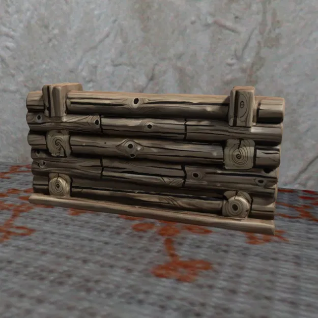 Mô hình tường DND Bằng Gỗ LOGG Không Cần Support In Nhanh Dễ In - Image 1