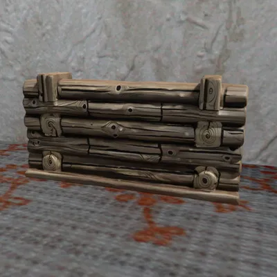 Mô hình tường DND Bằng Gỗ LOGG Không Cần Support In Nhanh Dễ In