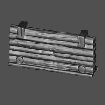 Mô hình tường DND Bằng Gỗ LOGG Không Cần Support In Nhanh Dễ In