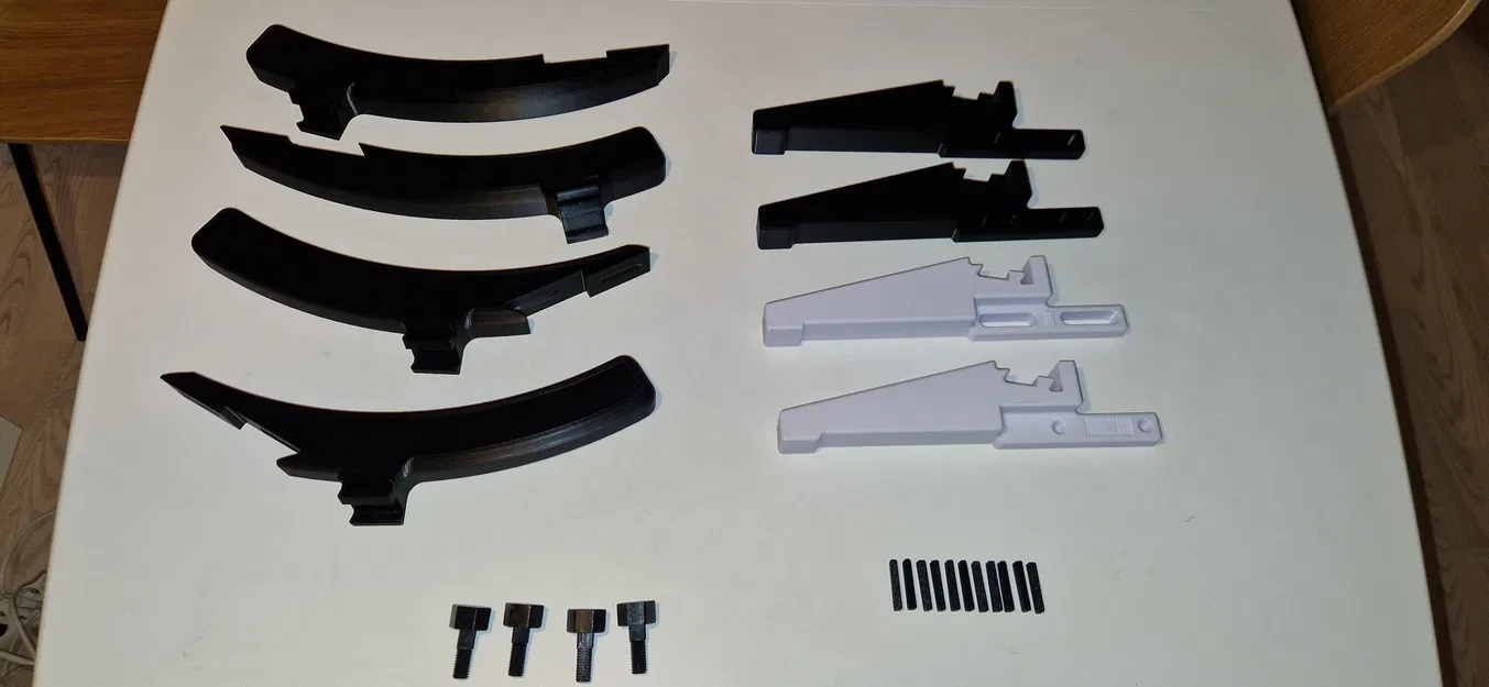 Chân chống xe đạp điều chỉnh 25-51 mm (tất cả bộ phận in 3D) - Image 13