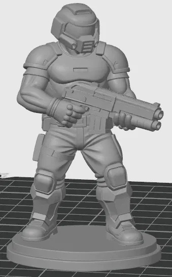 Mô hình 3D Doom - Image 3