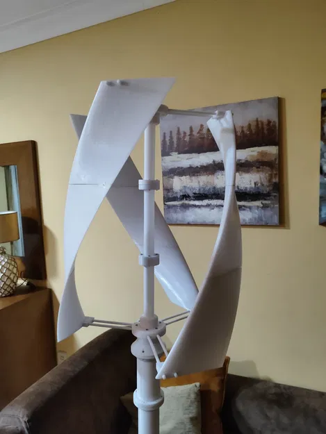 Mô Hình Cột Gió Darrieus (Dọc) - Image 3