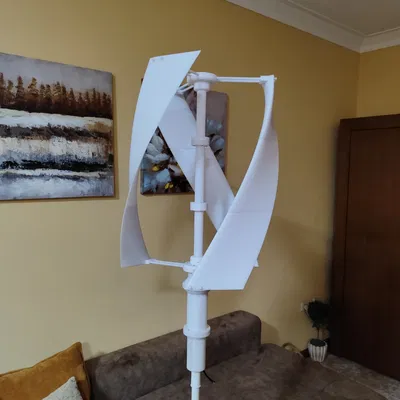 Mô Hình Cột Gió Darrieus (Dọc)