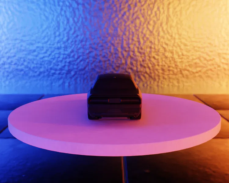 Mô Hình Xe Dodge Challenger Hellcat - Xe Cơ Bắp Mỹ - Image 5