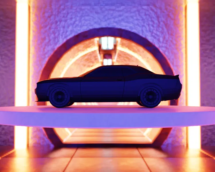 Mô Hình Xe Dodge Challenger Hellcat - Xe Cơ Bắp Mỹ - Image 6