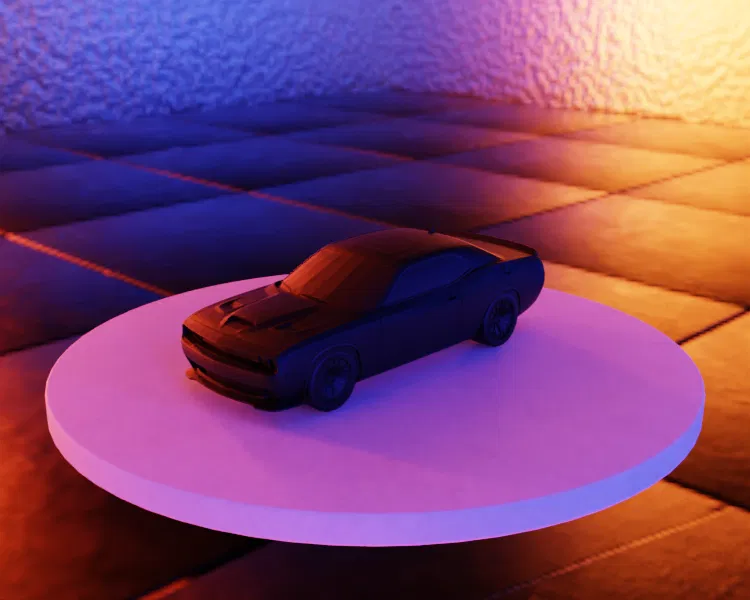 Mô Hình Xe Dodge Challenger Hellcat - Xe Cơ Bắp Mỹ - Image 7