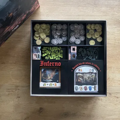 Khay Đựng Cho Board Game Inferno