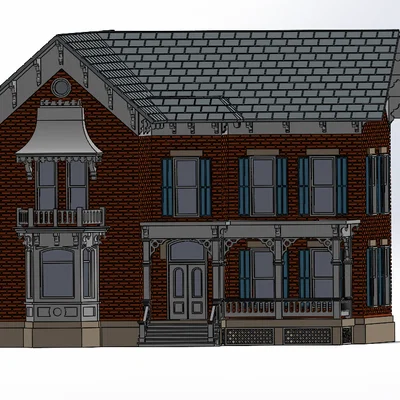 Mô hình nhà Victorian Tỷ lệ HO