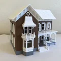 Mô hình nhà Victorian Tỷ lệ HO - Thumbnail 4