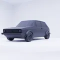 Volkswagen Golf Mk1 - Mẫu Hatchback Châu Âu Cổ Điển - Thumbnail 1
