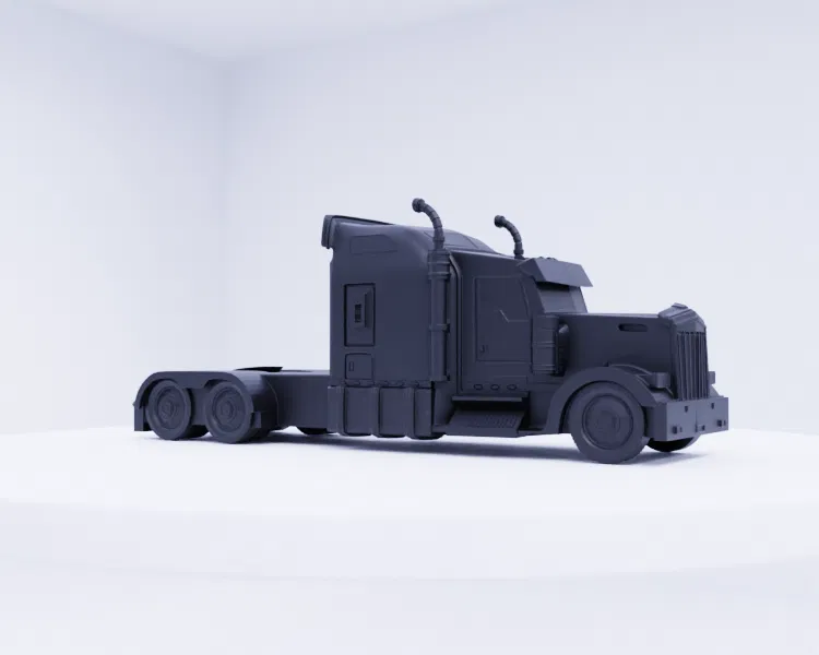 Mô Hình Xe Tải Kenworth W900 - Biểu Tượng Xe Bán Tải - Image 1