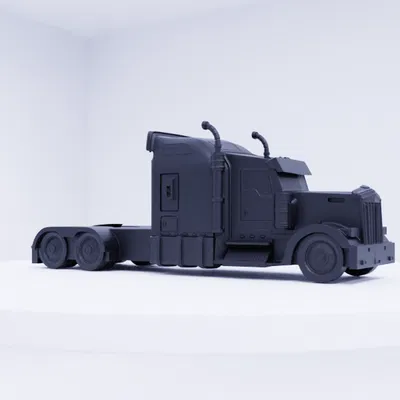 Mô Hình Xe Tải Kenworth W900 - Biểu Tượng Xe Bán Tải