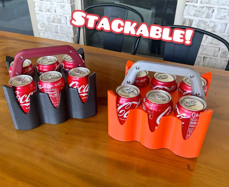 Giá đỡ lon xếp chồng 6 lon - Image 2