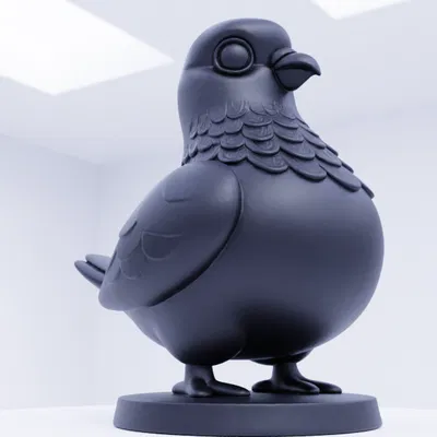 Bồ Câu Đứng Dễ Thương - Chim Thành Phố Quyến Rũ