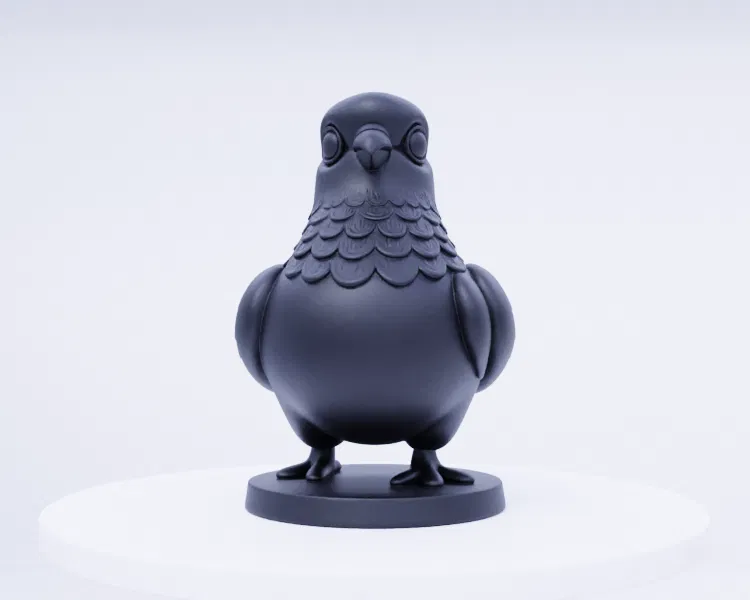 Bồ Câu Đứng Dễ Thương - Chim Thành Phố Quyến Rũ - Image 4