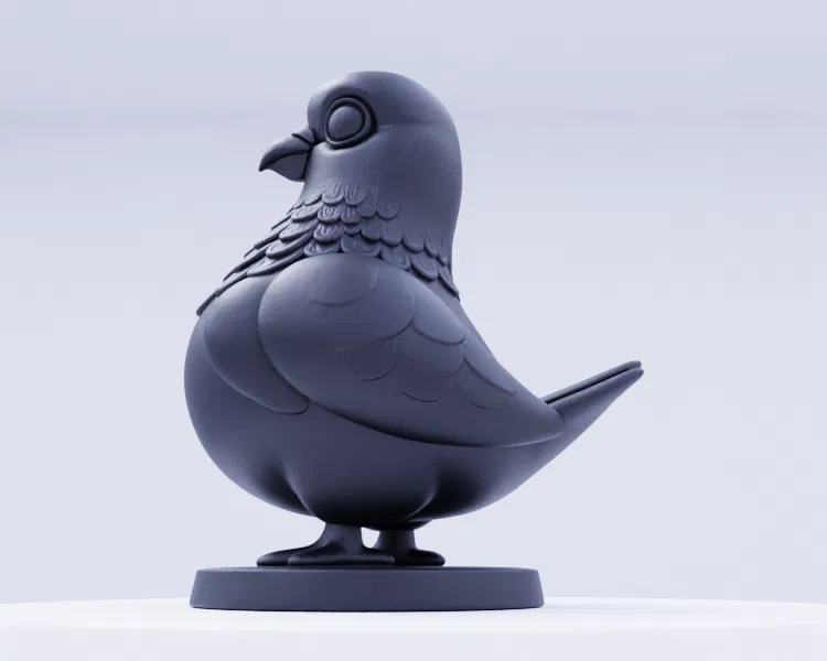 Bồ Câu Đứng Dễ Thương - Chim Thành Phố Quyến Rũ - Image 9