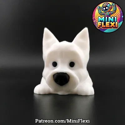 Mini Flexi Chó Săn Cairn - In Tại Chỗ Không Cần Hỗ Trợ