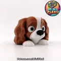 Mô Hình Chó King Charles Spaniel Mini Flexi Nhỏ - Thumbnail 2