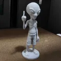 Alien Paul - Mô hình 10cm độc đáo - Thumbnail 1