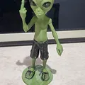 Alien Paul - Mô hình 10cm độc đáo - Thumbnail 2