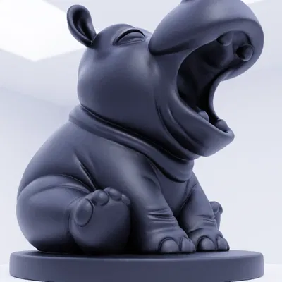 Chú Hà Mã Ngáp Dễ Thương - Gã Khổng Lồ Sông Nước Đáng Yêu