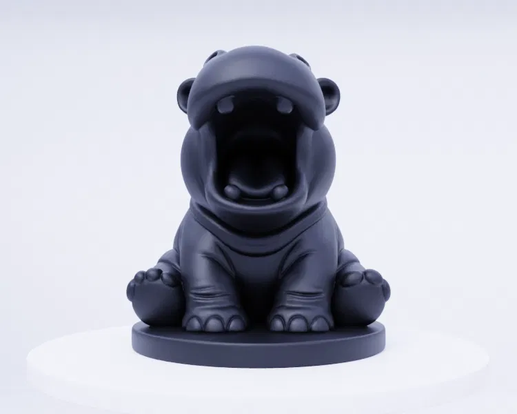 Chú Hà Mã Ngáp Dễ Thương - Gã Khổng Lồ Sông Nước Đáng Yêu - Image 4