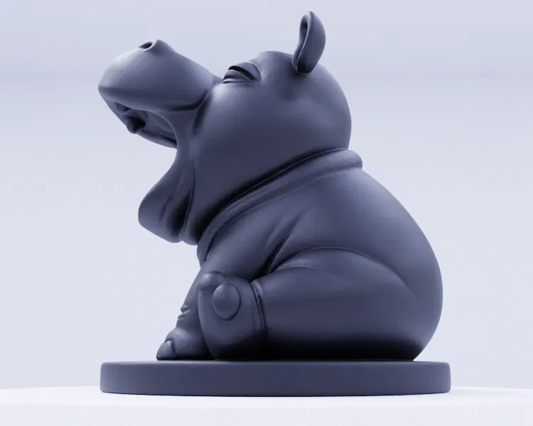 Chú Hà Mã Ngáp Dễ Thương - Gã Khổng Lồ Sông Nước Đáng Yêu - Image 6