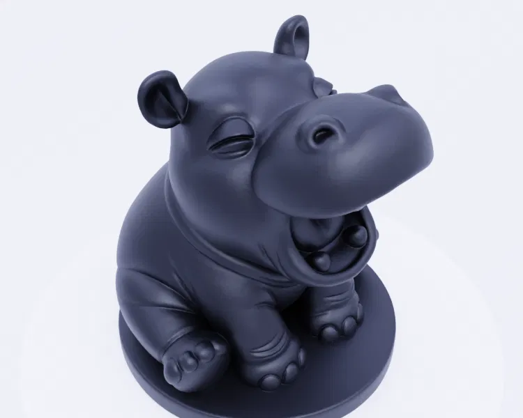 Chú Hà Mã Ngáp Dễ Thương - Gã Khổng Lồ Sông Nước Đáng Yêu - Image 10