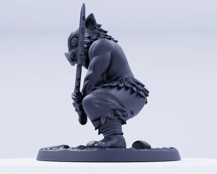 Inosuke Hashibira - Tư Thế Song Kiếm Hành Động - Image 7