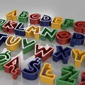 Khuôn Cắt Bánh Quy Chữ Cái (Bảng Chữ Cái Kèm Ký Tự Đặc Biệt Tiếng Ba Lan) - Thumbnail 1