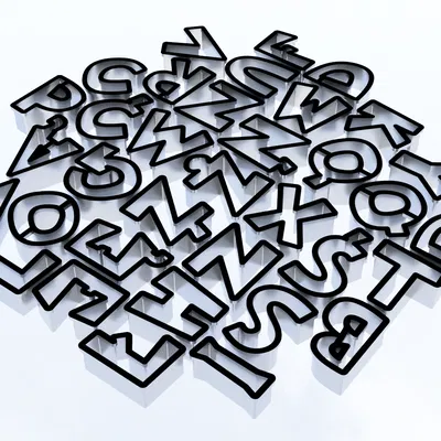 Khuôn Cắt Bánh Quy Chữ Cái (Bảng Chữ Cái Kèm Ký Tự Đặc Biệt Tiếng Ba Lan)