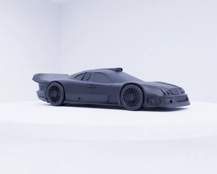 Mô Hình Xe Đua Mercedes CLK GTR Huyền Thoại - Image 1