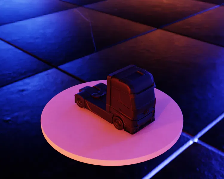 Mô hình Xe tải Mercedes-Benz Actros Hạng Nặng Hiện Đại - Image 2